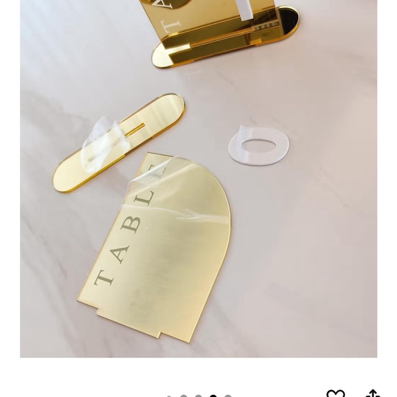 Wedding Table Numbers 1-20 - Picture 6 of 8